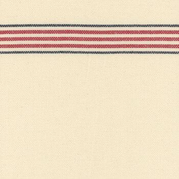 Toweling T100-REDNAVY Stripe, Image