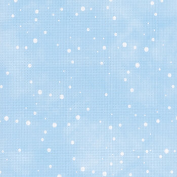 Snow On Magical Clouds 14 Count Aida Cross Stitch Cloth by Fabric Flair, Image