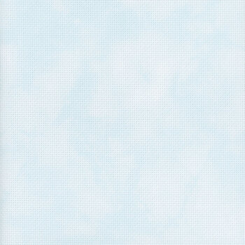 Pale Misty Blue Dyed Effect 14 Count Aida Cross Stitch Cloth by Fabric Flair, Image