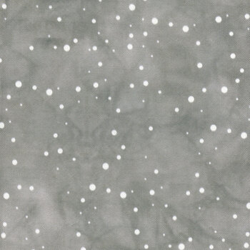 Snow On Charcoal 32 Count Linen Cross Stitch Cloth by Fabric Flair, Image