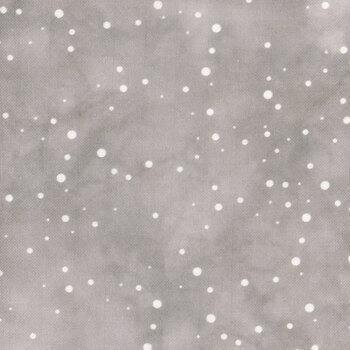 Snow On Hazy Grey 32 Count Linen Cross Stitch Cloth by Fabric Flair, Image