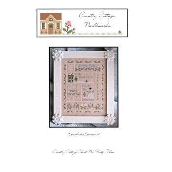 Country Cottage Chart - 43 - Snowflake Serenade Cross Stitch Pattern, Image