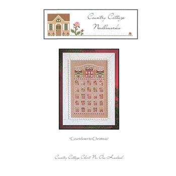 Country Cottage Chart - 100 - Countdown To Christmas Cross Stitch Pattern, Image