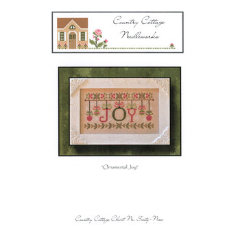 Country Cottage Chart - 69 - Ornamental Joy Cross Stitch Pattern, Image