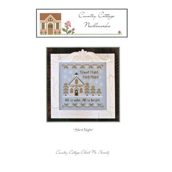 Country Cottage Chart - 70 -  Silent Night Cross Stitch Pattern, Image