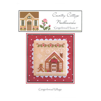 Gingerbread Village - Gingerbread House 3 Cross Stitch Pattern, Image
