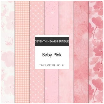 Seventh Heaven  Fat Quarter Bundle Baby Pink, Image