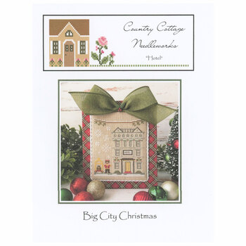 Big City Christmas - Hotel Cross Stitch Pattern Country Cottage Needleworks Pattern, Image