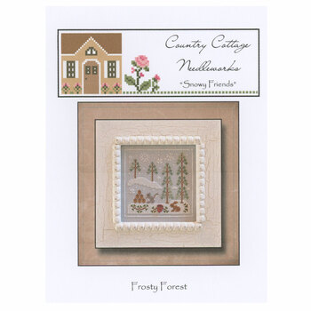 Frosty Forest - Snowy Friends Cross Stitch Pattern Country Cottage Needleworks Pattern, Image