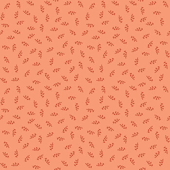 Cozy Autumn C17877-MELON Vines by Beverly McCullough for Riley Blake Designs, Image