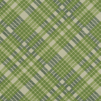 Cozy Autumn C17873-OLIVE Plaid by Beverly McCullough for Riley Blake Designs