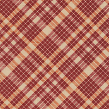 Cozy Autumn C17873-MAHOGANY Plaid by Beverly McCullough for Riley Blake Designs