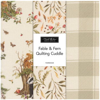 Fable & Fern Quilting Cuddle  Yardage by Watercolour Heart for Moda Fabrics, Image