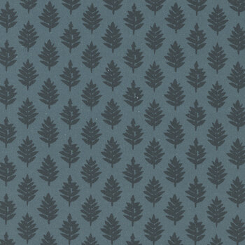 Fable & Fern 40065-15 Indigo Woven Pine by Watercolour Heart for Moda Fabrics