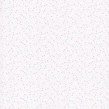 Country Confetti CC20190 Marshmallow White by Poppie Cotton, Image