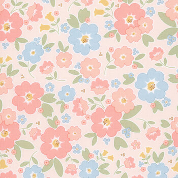 Handmade Sweetness 31790-15 Blush Vintage Blooms by Heather Briggs for Moda Fabrics