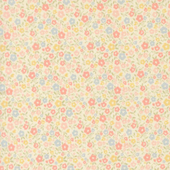 Handmade Sweetness 31791-11 Porcelain Bitty Blossoms by Heather Briggs for Moda Fabrics, Image
