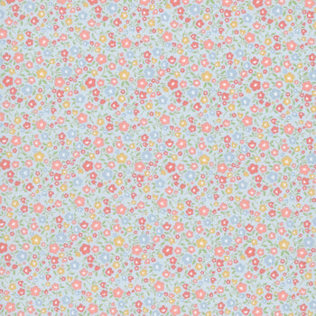 Handmade Sweetness 31791-22 Sky Bitty Blossoms by Heather Briggs for Moda Fabrics
