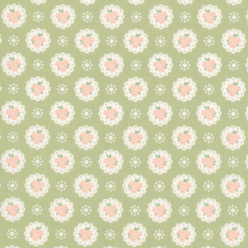 Handmade Sweetness 31792-19 Pear Doily by Heather Briggs for Moda Fabrics