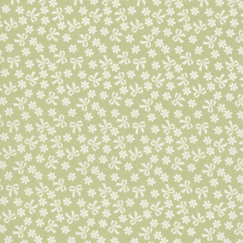 Handmade Sweetness 31793-19 Pear Bows & Daisies by Heather Briggs for Moda Fabrics