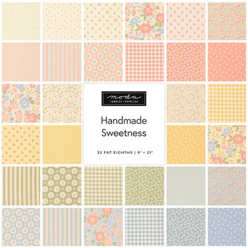Handmade Sweetness  Fat Eighth Bundle by Heather Briggs for Moda Fabrics - RESERVE, Image