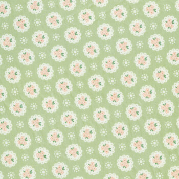 Handmade Sweetness Quilting Cuddle 31792-19QC Pear Doily by Heather Briggs for Moda Fabrics