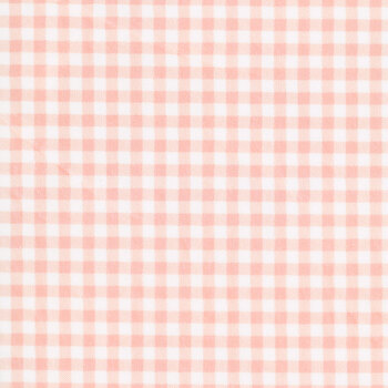 Handmade Sweetness Quilting Cuddle 31797-17QC Peach Checks by Heather Briggs for Moda Fabrics