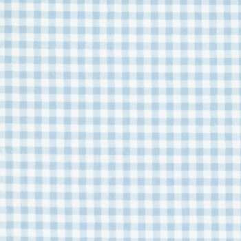 Handmade Sweetness Quilting Cuddle 31797-23QC Powder Blue Checks by Heather Briggs for Moda Fabrics