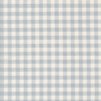 Handmade Sweetness Quilting Cuddle 31797-23QC Powder Blue Checks by Heather Briggs for Moda Fabrics, Image