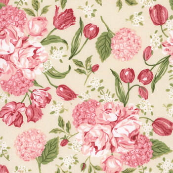 Je T'aime 20990-11 Lace Love Garden by Stacy Iest Hsu for Moda Fabrics