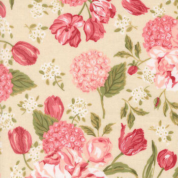 Je T'aime 20990-11 Lace Love Garden by Stacy Iest Hsu for Moda Fabrics, Image