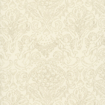 Je T'aime 20993-21 Lace-Natural Pure Love Jaquard by Stacy Iest Hsu for Moda Fabrics