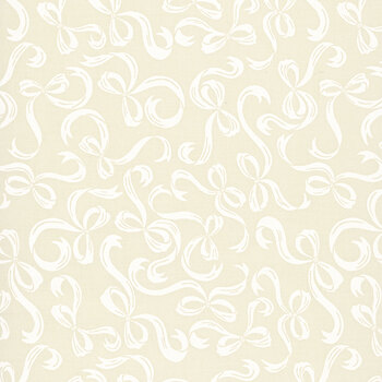 Je T'aime 20996-21 Lace-White Tie A Bow by Stacy Iest Hsu for Moda Fabrics