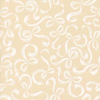 Je T'aime 20996-21 Lace-White Tie A Bow by Stacy Iest Hsu for Moda Fabrics, Image