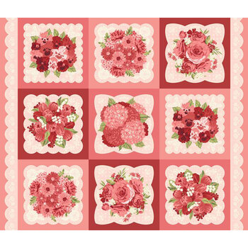 Je T'aime 20998-11 Lace Doily Panel by Stacy Iest Hsu for Moda Fabrics, Image