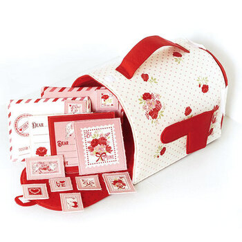 Je T'aime 20999-11 Lace Mailbox Panel by Stacy Iest Hsu for Moda Fabrics, Image