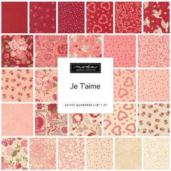 Je T'aime  Fat Quarter Bundle by Stacy Iest Hsu for Moda Fabrics - RESERVE, Image