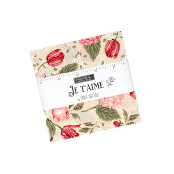 Je T'aime  Charm Pack by Stacy Iest Hsu for Moda Fabrics - RESERVE, Image