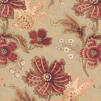 Le Jardin Rouge 36150-13 Roche Primvere by French General for Moda Fabrics