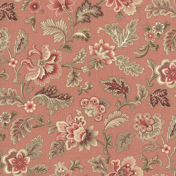 Le Jardin Rouge 36152-12 Clay Tournesal by French General for Moda Fabrics