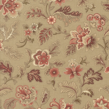 Le Jardin Rouge 36152-13 Roche Tournesal by French General for Moda Fabrics, Image