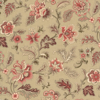 Le Jardin Rouge 36152-13 Roche Tournesal by French General for Moda Fabrics