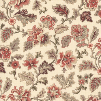 Le Jardin Rouge 36152-16 Pearl Tournesal by French General for Moda Fabrics