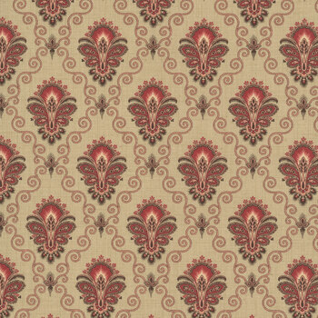 Le Jardin Rouge 36153-13 Roche Camomille by French General for Moda Fabrics