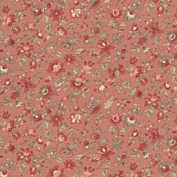 Le Jardin Rouge 36154-12 Clay Clemenceau by French General for Moda Fabrics