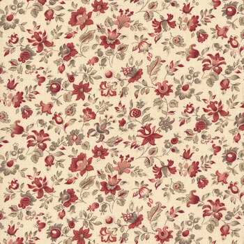 Le Jardin Rouge 36154-14 Pearl Clemenceau by French General for Moda Fabrics