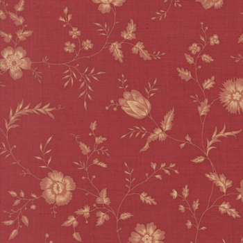 Le Jardin Rouge 36155-11 Rouge Dauphin by French General for Moda Fabrics, Image