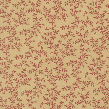 Le Jardin Rouge 36156-17 Oyster Jonquille by French General for Moda Fabrics, Image