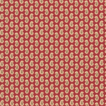 Le Jardin Rouge 36157-11 Rouge Campanule by French General for Moda Fabrics