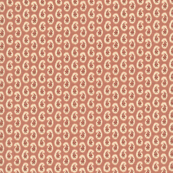 Le Jardin Rouge 36157-12 Clay Campanule by French General for Moda Fabrics